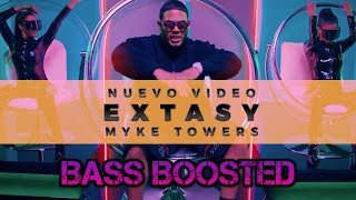 🔊Myke Towers  EXTASY  Bass Boosted🔊 [upl. by Cousins]