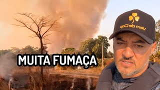 CHARLLES FLAGRA MUITA FUMAÇA DAS QUEIMADAS E PEDE CONSCIÊNCIA 😢 [upl. by Lumbye]