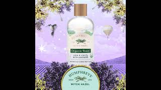 Calm amp Clarify Witch Hazel  Lavender Organic Toner [upl. by Auburta]