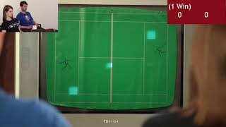 Lets Play Tennis Magnavox Odyssey 1972 [upl. by Naesar438]