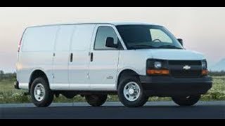 Chevy Express amp GMC Savana Van  Radiator Replacement [upl. by Amil]