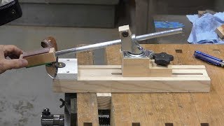 Make a knife sharpening jig [upl. by Ardnal495]