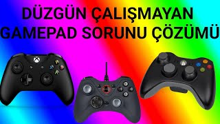 Ucuz Pc Gamepad Sağ Analog Sorunun Çözümü [upl. by Radcliffe]