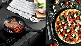 Salter  Meals Made Simple Frying Pan Pizza  Quick amp Easy [upl. by Bentlee343]