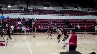 Perfect Pass from Erik Shoji  Stanford Men Volleyball [upl. by Saqaw711]