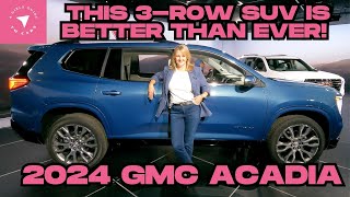 The 2024 GMC Acadia 3Row SUV Redesigned For What You Need [upl. by Oicaro655]