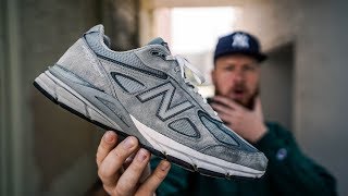 update AFTER WEARING NEW BALANCE 990V4 FOR ALMOST 1 YEAR Pros amp Cons [upl. by Akenehs]