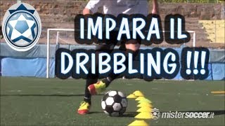 Allenamento Tecnica e Abilità  02  Dribbling perfetto in 50 secondi [upl. by Lilybel]