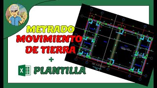 👷 METRADOS EN EDIFICACIÓN👷  MOVIMIENTO DE TIERRAS [upl. by Shultz747]