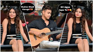 Totlaतोतला Prank With Twist  Singing Kalaastar Honey 30 Song  Epic Girl Reactions😍  Jhopdi K [upl. by Lamar84]