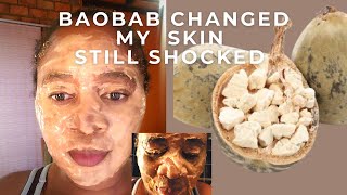 I can not believe what BAOBAB Powder did to my skin still shocked skin Lightening Baobab Powder [upl. by Etka]