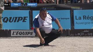 Masters de Petanque E2 1ere demi finale Le Puy en Velay [upl. by Hillier]