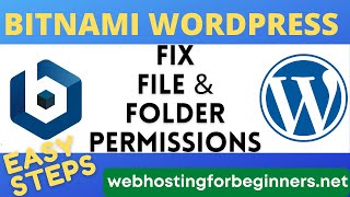 Easily Fix File and Folder Permissions Denied Errors in Bitnami WordPress [upl. by Esinet996]