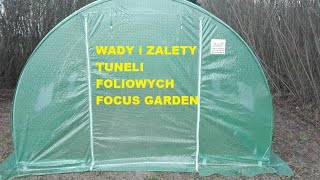 Tunele foliowe Focus Garden  wady i zalety [upl. by Ailssa]