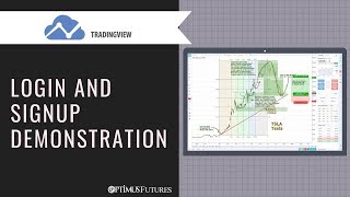 Tradingview  Login and Signup Demonstration [upl. by Einolem]