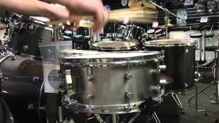 Used Keplinger 65x15 Stainless Steel Snare Drum  Donn Bennett Drum Studio [upl. by Clauddetta]