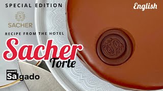 SACHER TORTE  ORIGINAL RECIPE FROM THE SACHER HOTEL  BEST TUTORIAL [upl. by Imena402]