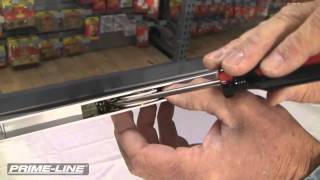 Replacing a Sliding Screen Door Roller [upl. by Gosnell]