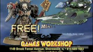 Games Workshop TV spot [upl. by Ahseiuqal]