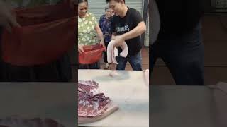 Fresh Pork  Pork Cutting  Cut as Much as You Need 1010 shorts [upl. by Namruht]