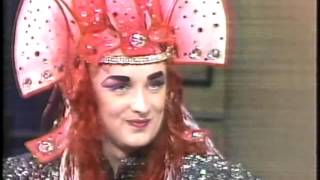 Boy George on Letterman November 14 1984 [upl. by Sholes]