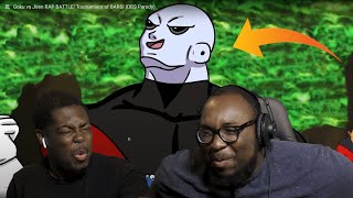 Goku vs Jiren RAP BATTLE Tournament of BARS  REACTION SSJ9K1 DBS Parody [upl. by Hedi]