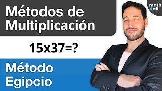 Multiplicación Egipcia  ¿COMO LO HACÍAN 🐫 🤔 [upl. by Hayalat]