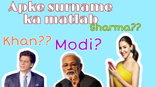 Origin of your Surname Apke title ka matlab [upl. by Melina]