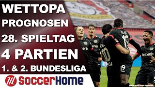 Sportwetten Prognosen 28 Bundesliga Spieltag 2021 Wettopa Dirk Paulsen [upl. by Aicenod]