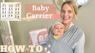 Baby Carrier for Everyday Use Baby loves it [upl. by Mikel]