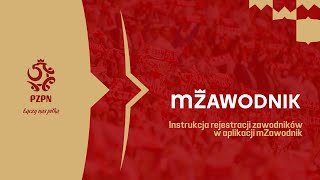 Aplikacja mZawodnik – instrukcja rejestracji [upl. by Odlavso]