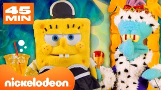 SpongeBob Pineapple Playhouse  marathon van 45 minuten  Nickelodeon Nederlands [upl. by Meriel]