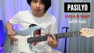 Pasilyo intro amp solo guitar tutorial  song by Sunkissed Lola [upl. by Jase575]