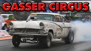 Gasser Circus at Dragstalgia 2017 [upl. by Anifled]