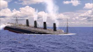 Sinking of the Lusitania HD Animation [upl. by Market]