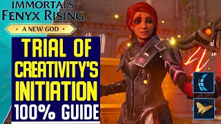 Trial of Creativitys Initiation 100 Guide  Immortals Fenyx Rising  A New God DLC [upl. by Zahavi]