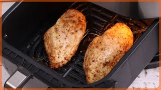 Air Fryer Frozen Chicken Breast No Thawing [upl. by Jamil316]