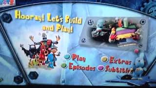 Little Robots Hooray Lets Build And Play DVD Menu Walkthrough [upl. by Obeng625]