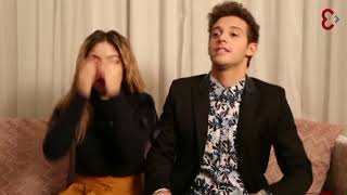 Soy Luna  Karol Sevilla y Ruggero Pasquarelli  Entrevista divertida [upl. by Hutchings]