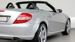 r171 MercedesBenz SLK 350 small and sports roadster 2004 [upl. by Nueormahc]