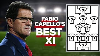 Fabio Capellos Best XI Football Players [upl. by Leonid]