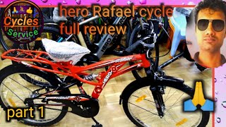 hero rafale cycle price in india  hero cycles review video  double shocker cycle  Cycle Review [upl. by Akir]