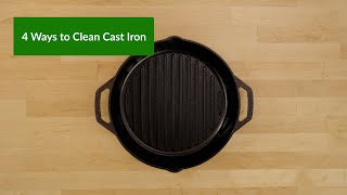 How to Clean Cast Iron [upl. by Acirahs]