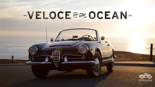 Alfa Romeo Giulia Spider Veloce Runs to the Ocean [upl. by Elvah605]