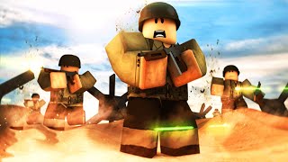 DDAY We Attack The Beaches in ROBLOX And Its HILARIOUS [upl. by Yrotciv]