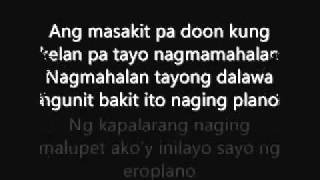 Alaala na lang byhambog ng sagpro wlyrics [upl. by Ado787]