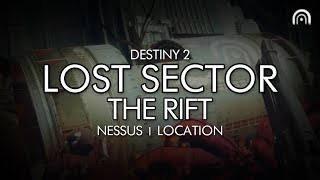 Destiny 2  Lost Sector The Rift Location Nessus [upl. by Leslee]