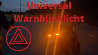 Universal Warnblinker  Warnblinklicht am Motorrad [upl. by Chap]