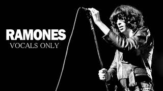 Ramones  Needles and Pins Vocals Only [upl. by Frost]