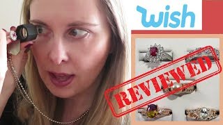 Wish Jewelry  Reviewing 5 Rings from Wishcom 💍 [upl. by Hadrian]